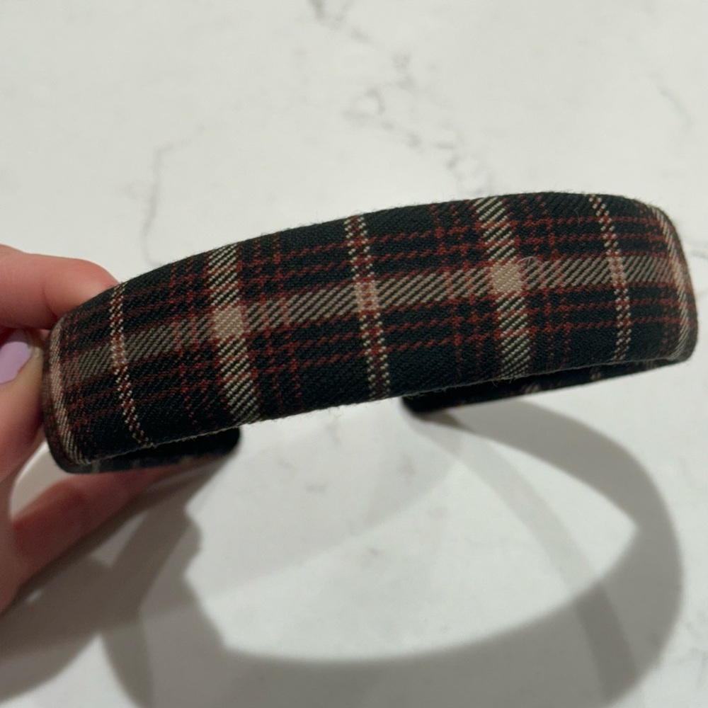 Plaid headband - OS